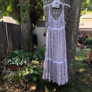 Torrid pattern sundress w/ adjustable straps